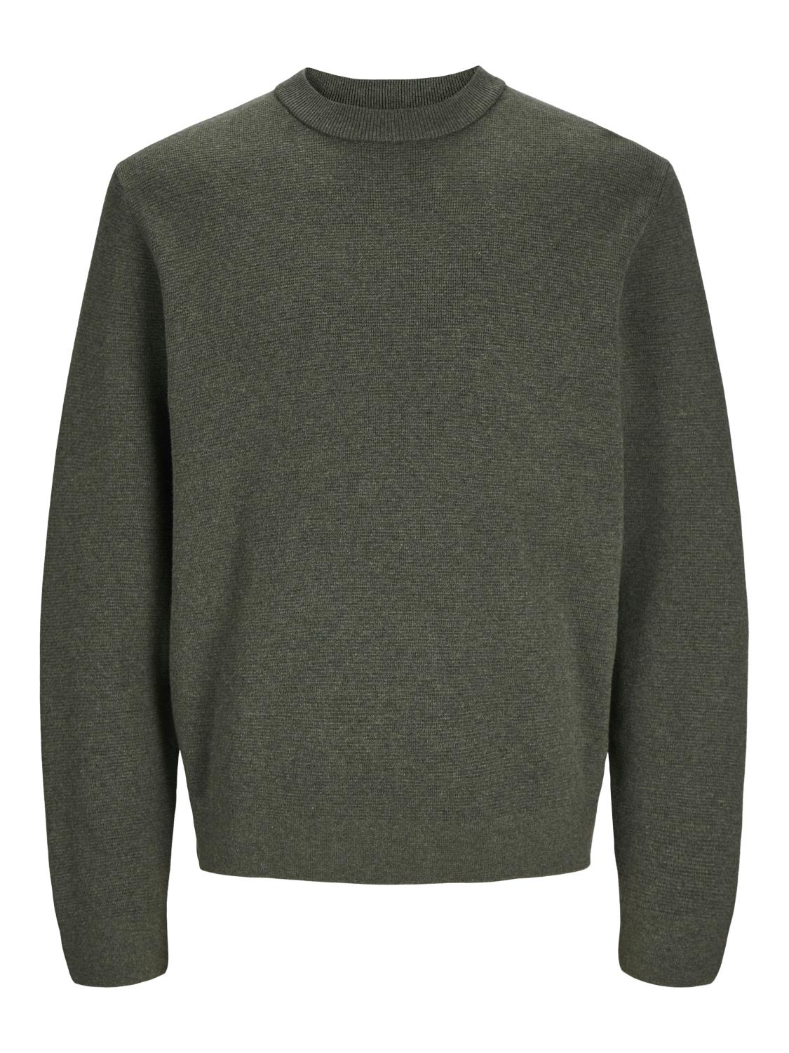 Jack&Jones Blamilano Stitch Knit Crew Neck