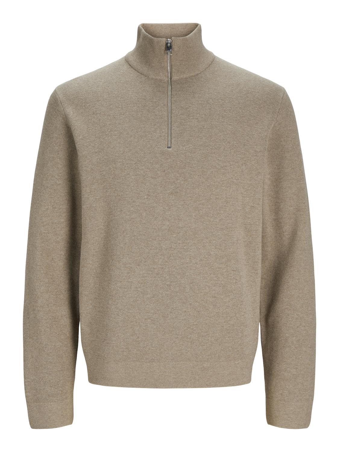 Jack&Jones Blamilano Stitch Knit Half Zip