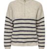 Only Tokyo LS Zip Pullover Knt