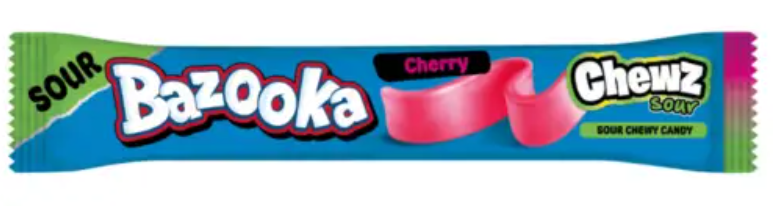 Bazooka Sour Cherry Chew Bar