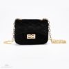 Prinsessefin Veske Velvet Black Liten