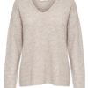 Only Camilla V-neck Ls Pullover