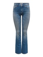 Only Blush Mid Flared Jeans