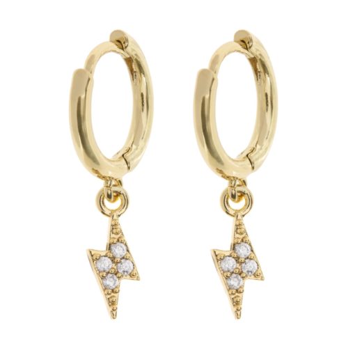 Timi Of Sweden Sienna Crystal Lightning Hoop