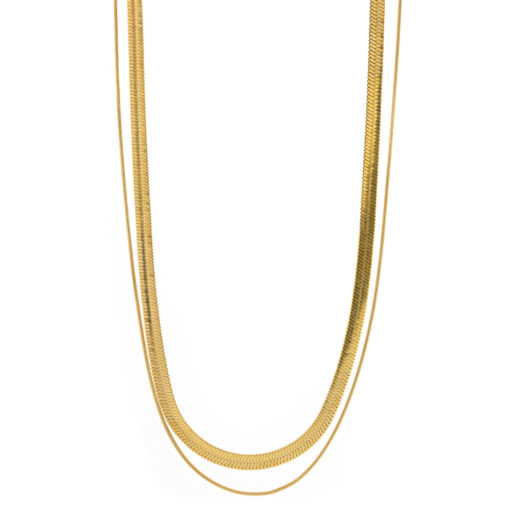 Timi Of Sweden Ivy Snake Chain Necklace