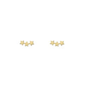 Timi Of Sweden Three Star Earrings