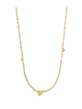 Timi Of Sweden Sarah 3 Small Hearts Necklace