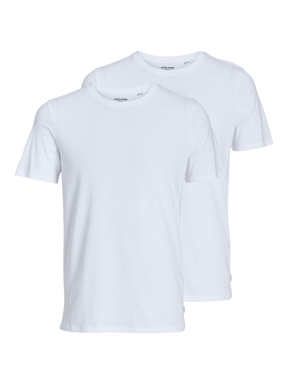 Jack & Jones Basic Crew Neck Tee 2 Pack