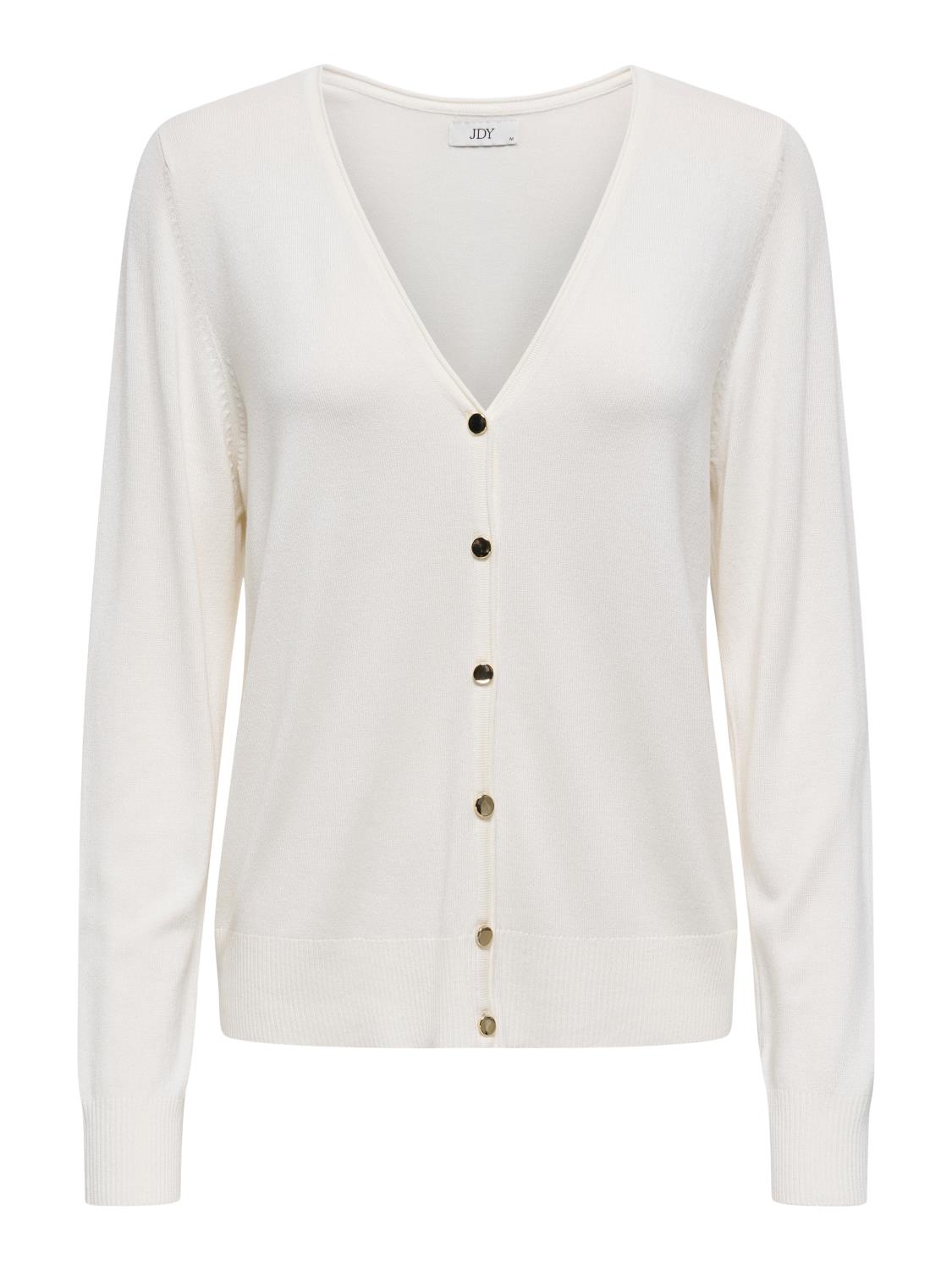 JDY Basica Ls V-Neck Cardigan Knit