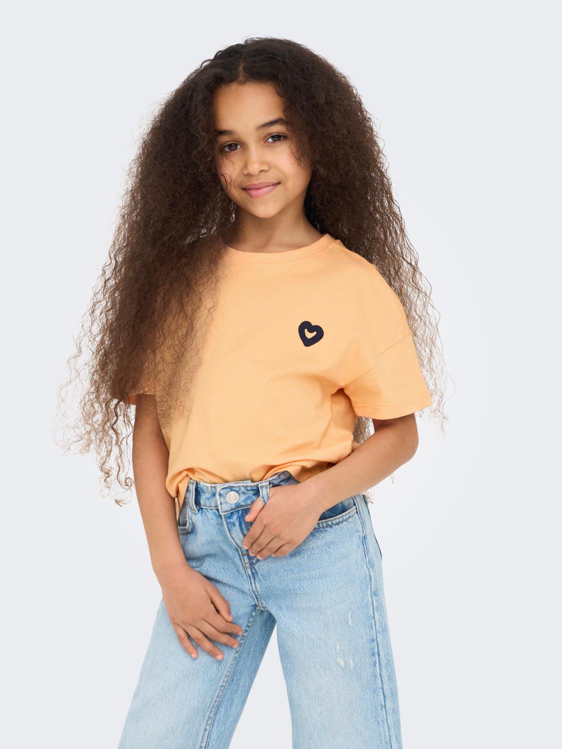 Kids Only Anna Life SS Heart Tee