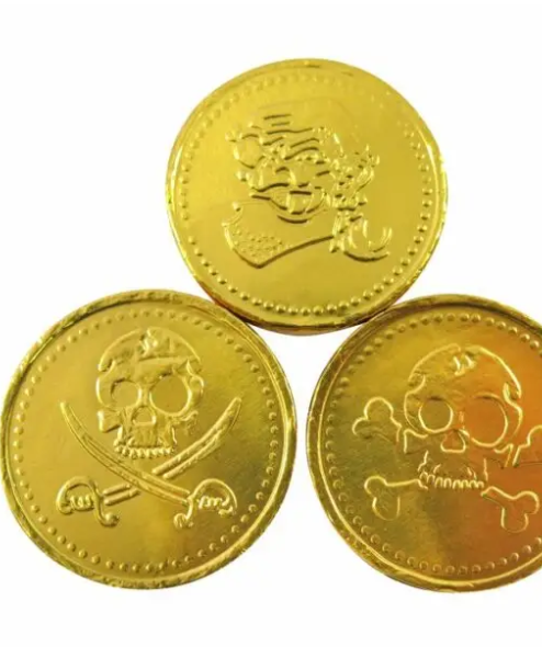 Pirate Milk Chocolate Coins