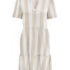 Only Tiri Caro S/S V-neck Lin Dress
