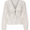 JDY Sunny 7/8 Angalise Tie Top