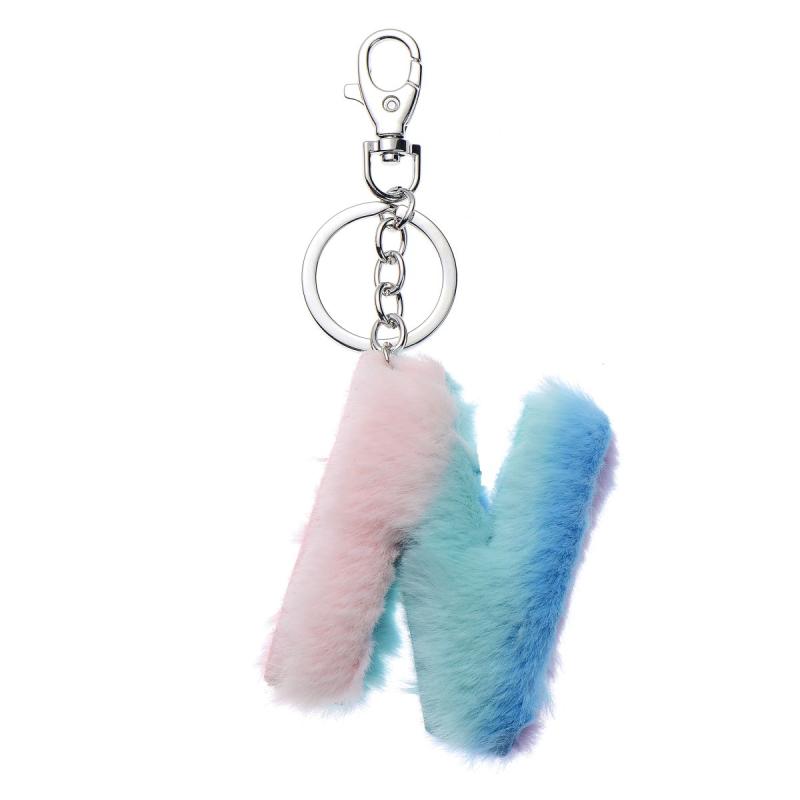 Nøkkelring Pastell Plysj - N