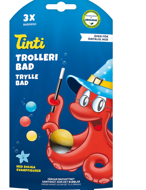 Badebombe tryllekule 3 pack
