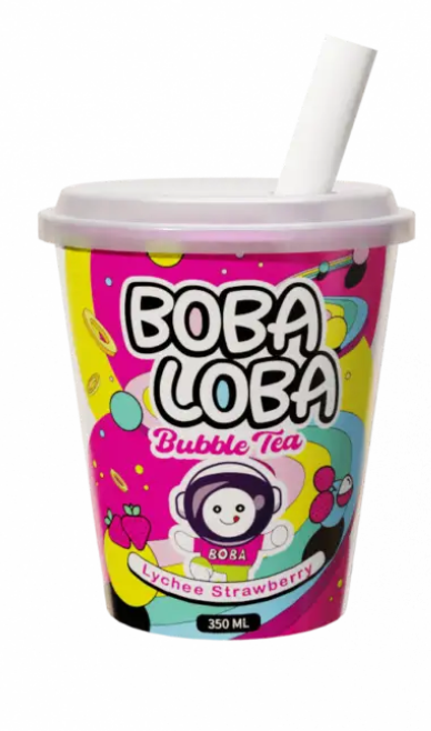 Boba Loba Strawberry Lychee