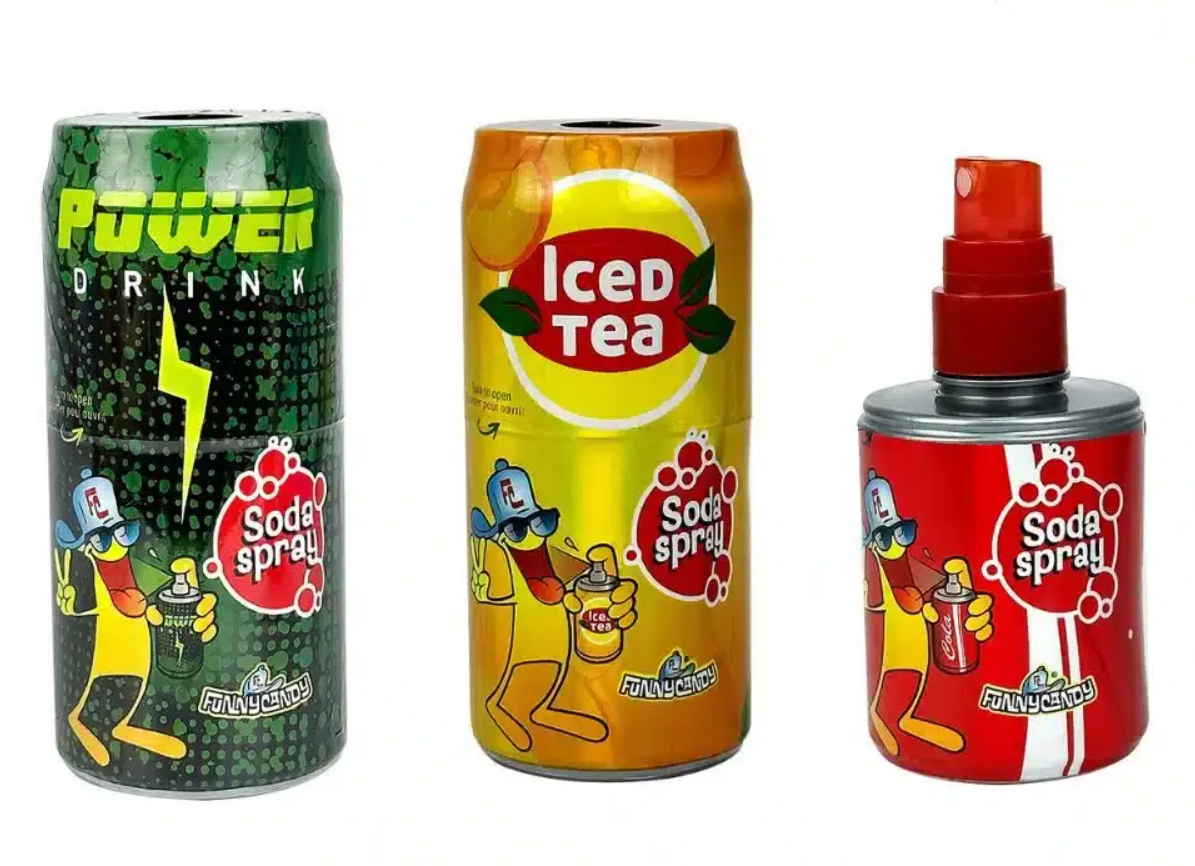 Funny Candy Soda Spray