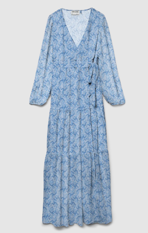 Vero Moda Audora Ls Long Wrap dress