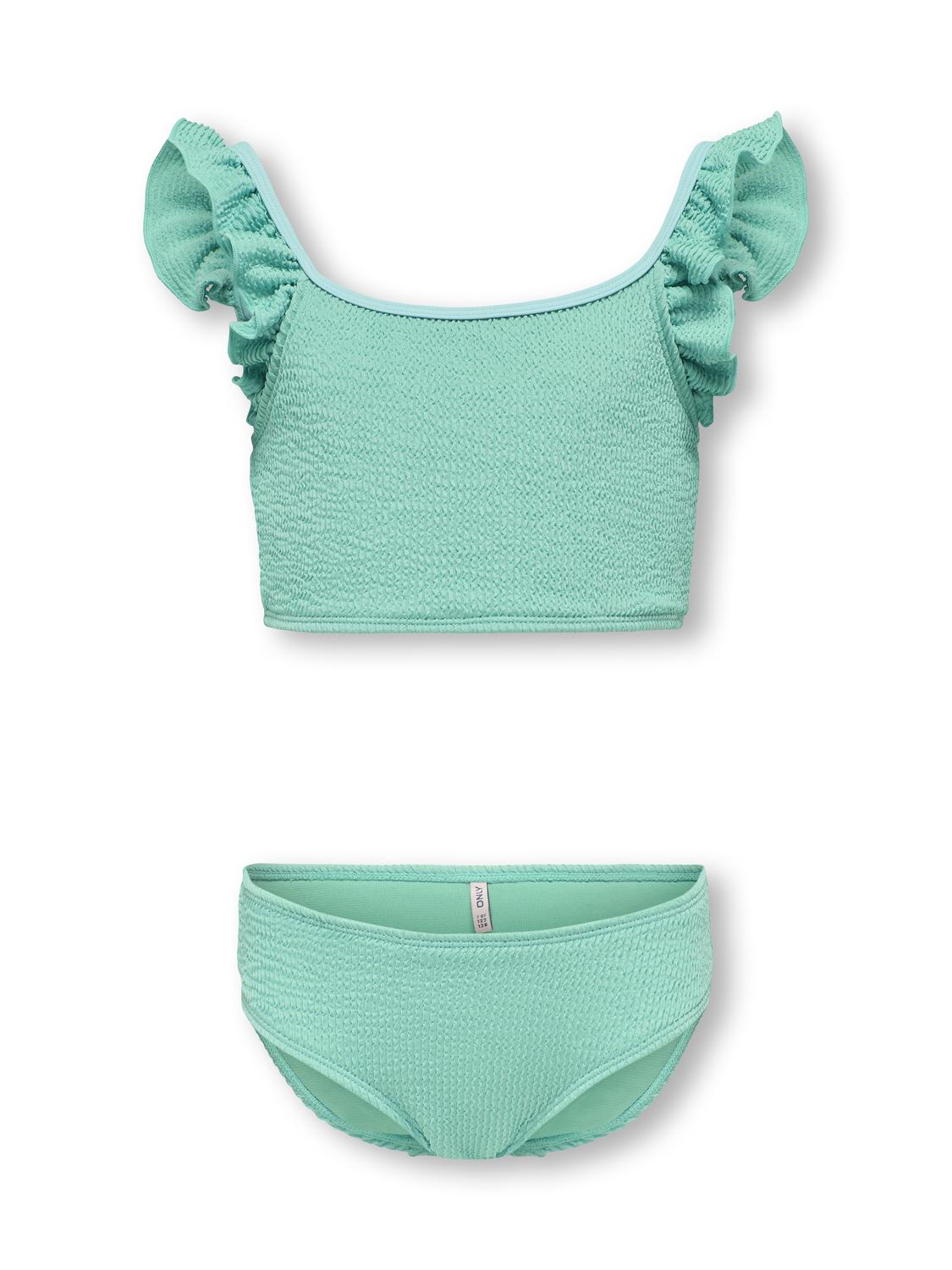 Kids Only Wave Structure Bikini Set