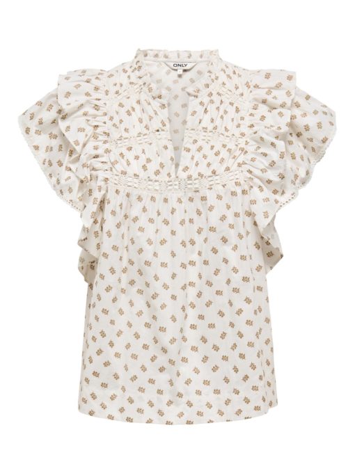 Only Lele Capsl Frill Top