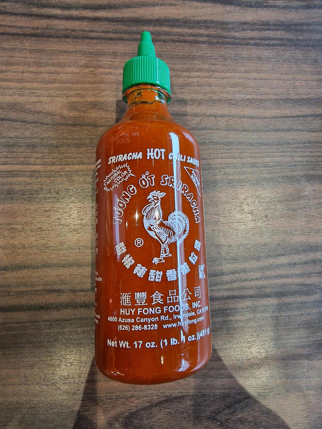 HF Sriracha Hot Chili Sauce 482g