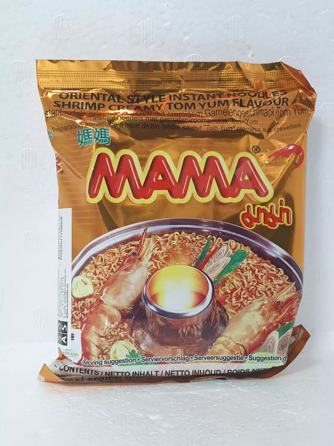 MAMA Shrimp Creamy Tom Yum 60g - MX2 FOOD