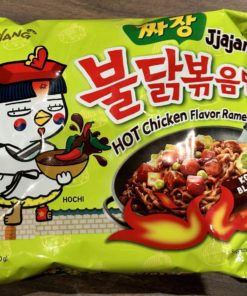 Instant ramen - hot chicken with black bean sauce