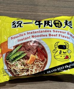Instant noodles beef flavor