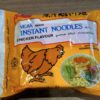 Instant noodles chicken flavour