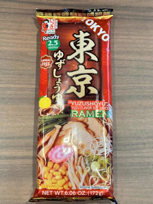 Instant yuzu flavor soy sauce ramen