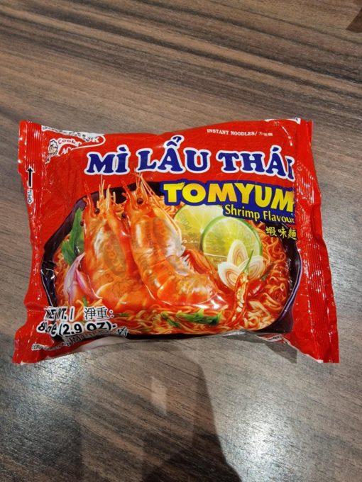 Mi lau thai shrimp