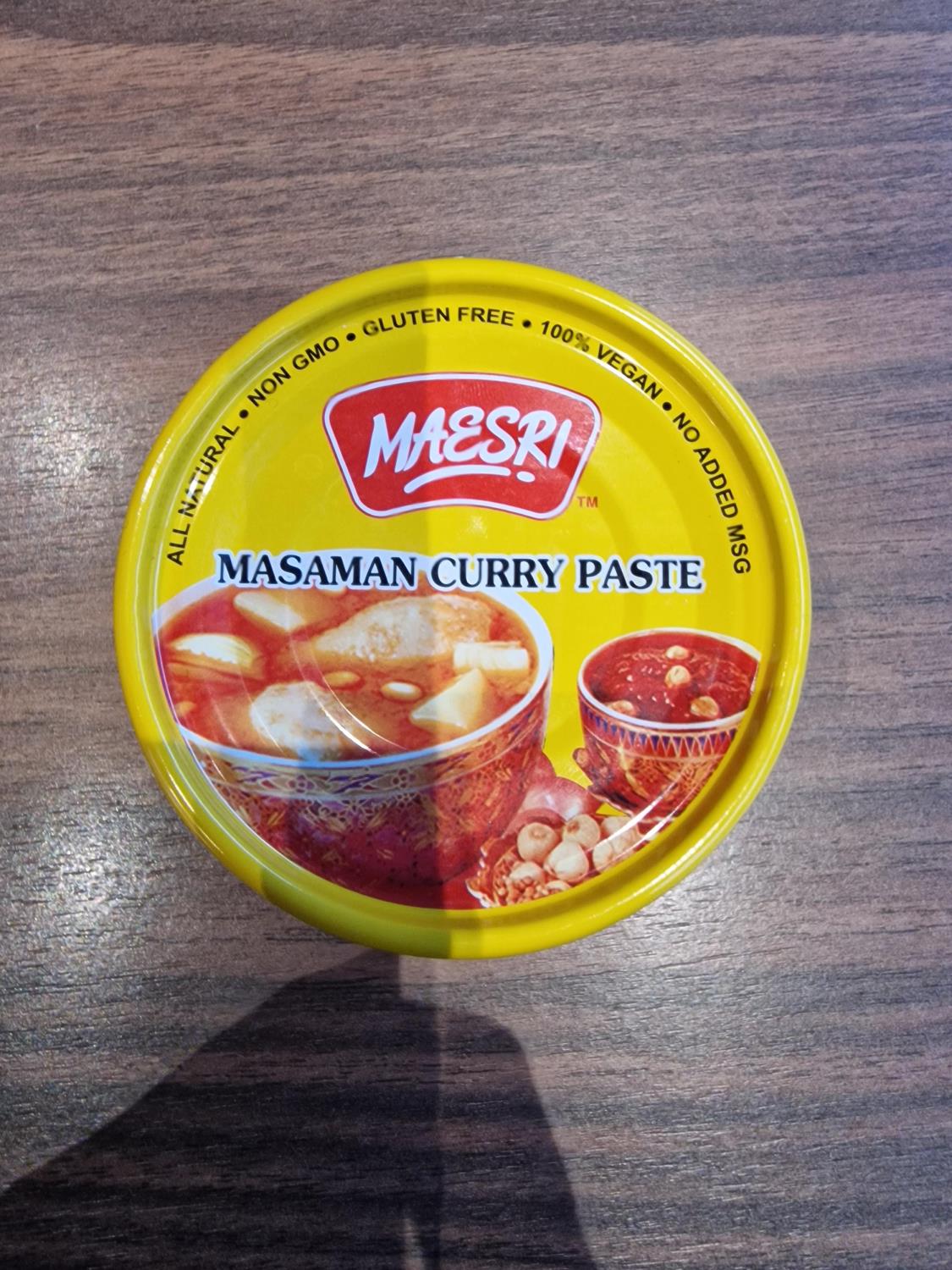 Masaman curry paste 114g