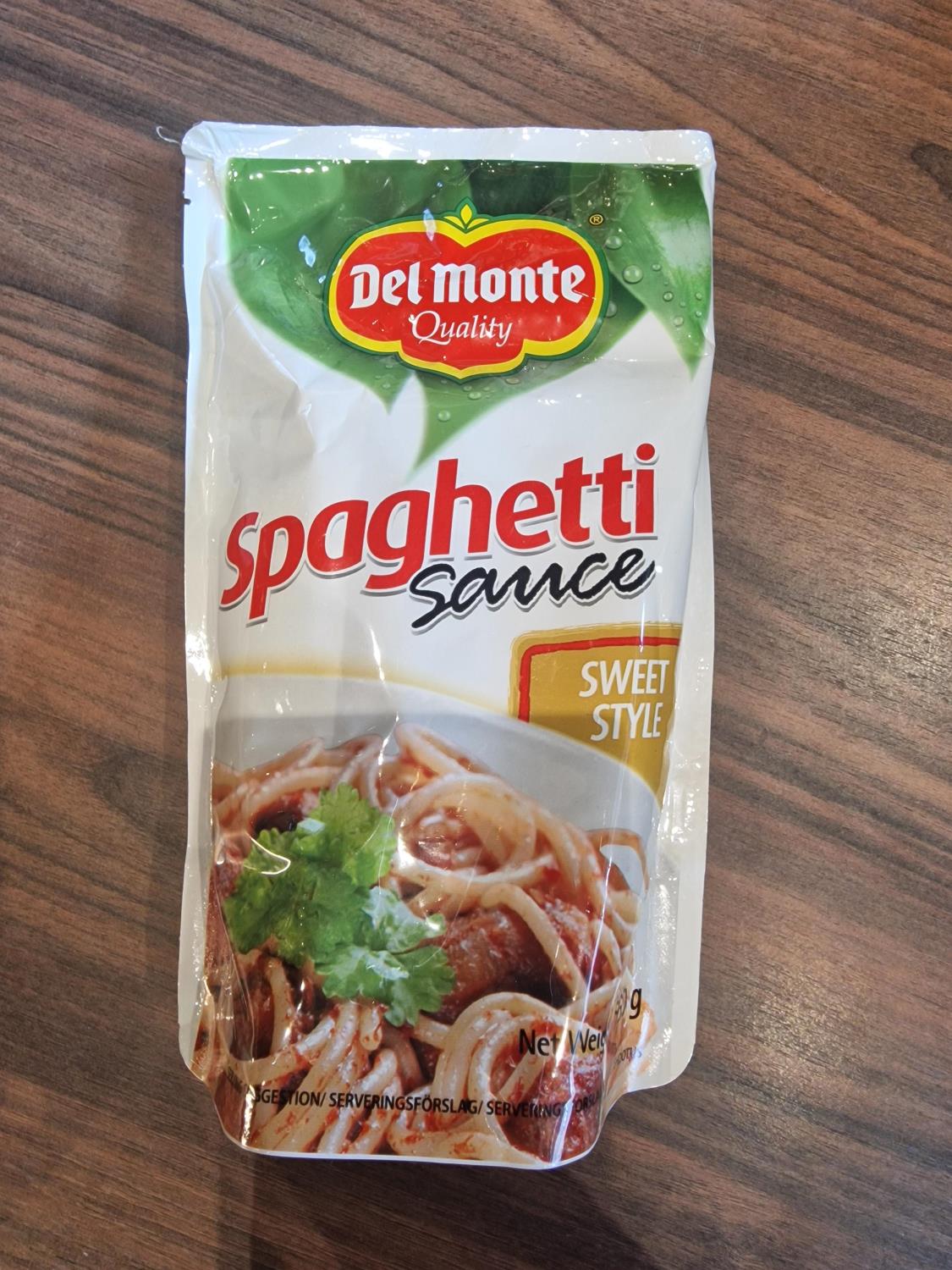 Spagetti sauce sweet style