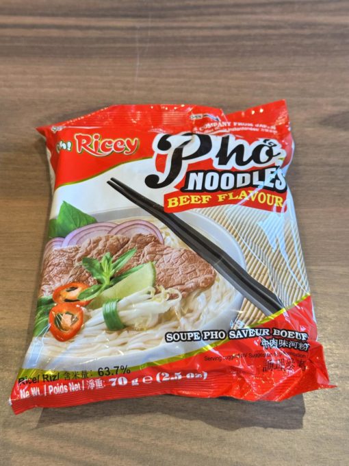 Instant pho noodles - beef flavour