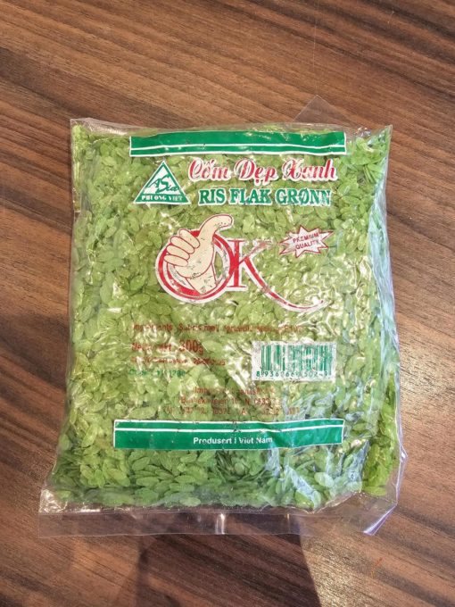 Green Rice Flakes 300g