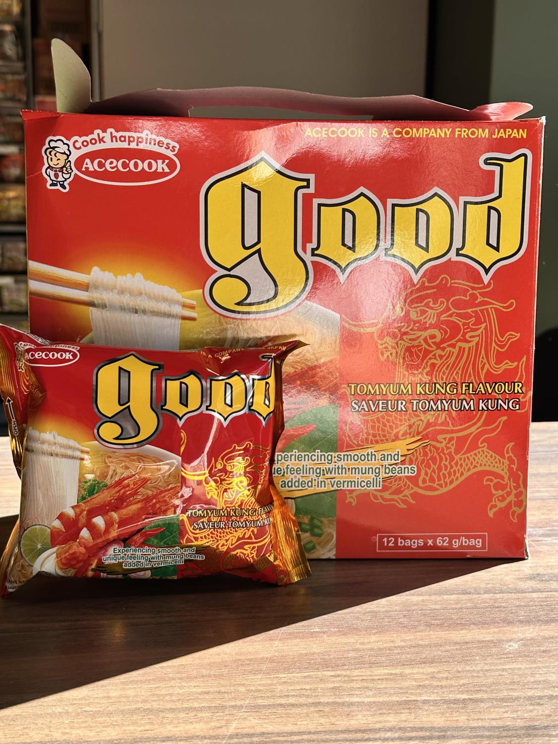Instant Vermicelli tomyum kung flavour