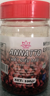 Annatto Hat dieu mau