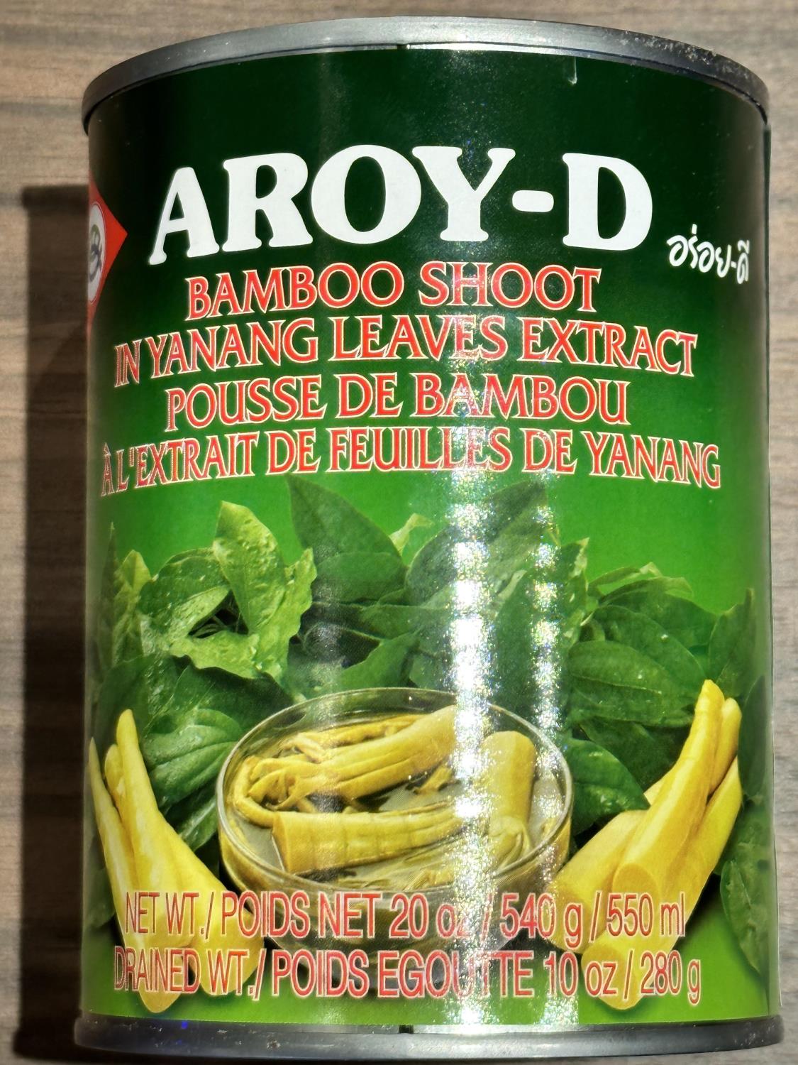 Aroy-D bamboo shoot in yanang