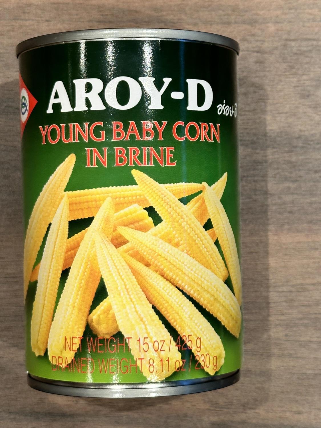 Aroy - D canned young baby corn