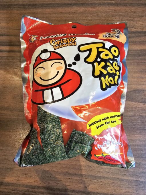 Taekae crispy seaweed hot and spicy