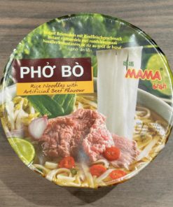 Instant rice noodle bowl - beef flavour