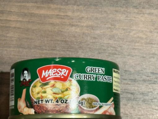 Maesri green curry paste