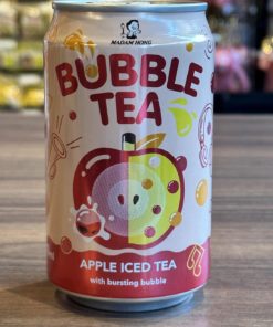 Apple iced bubble tea