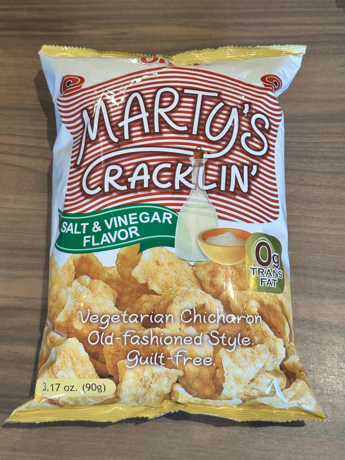 Marty's cracklin salt vinegar