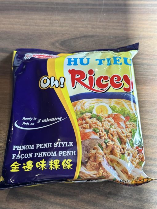 Instant rice noodles phnom penh style