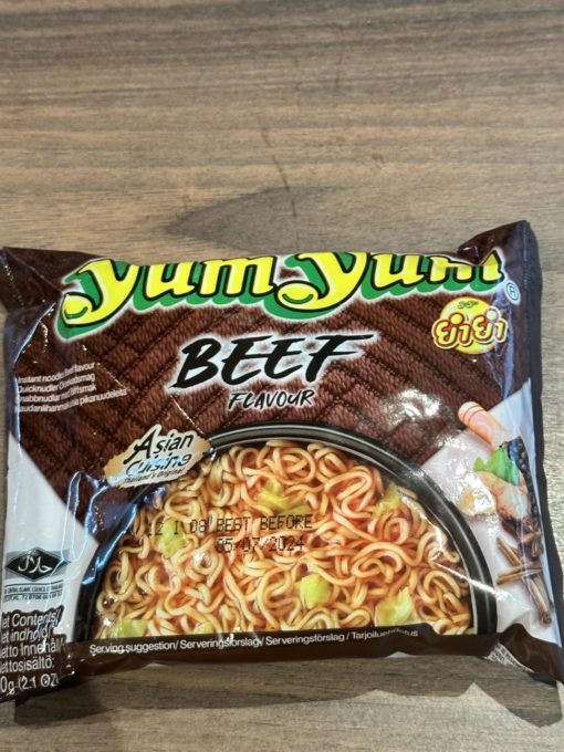 Yum yum beef flavour