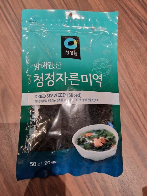 Dried seaweed sliced 50g