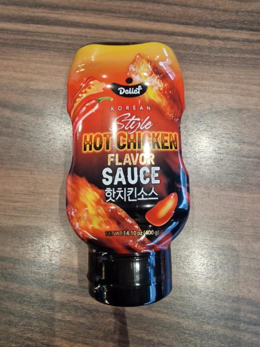 Hot chicken sauce tube 400g