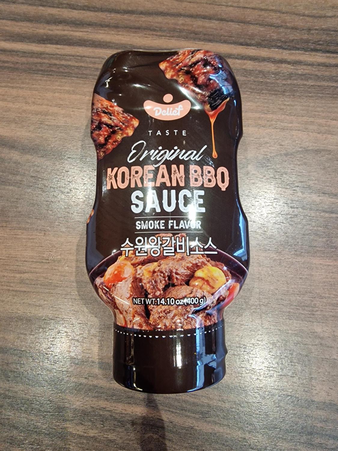 Korean beef BBQ sauce tube