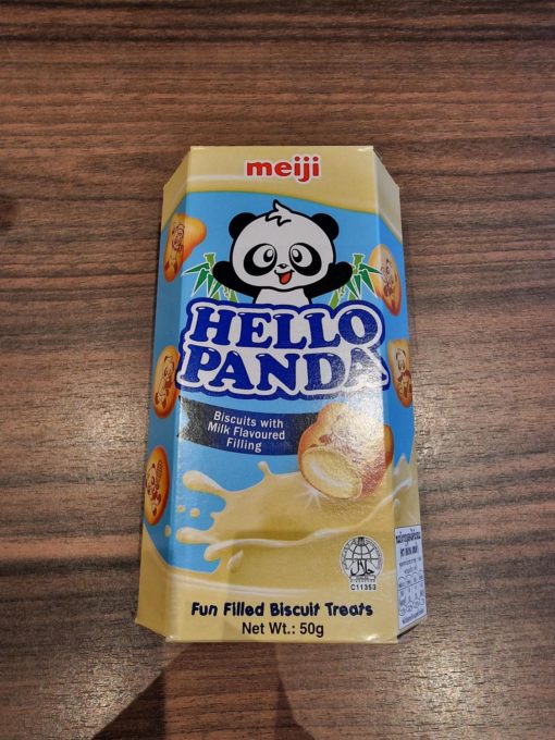 Hello panda biscuit milk